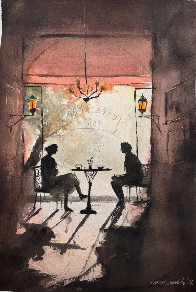 Ben ve Sen, suluboya